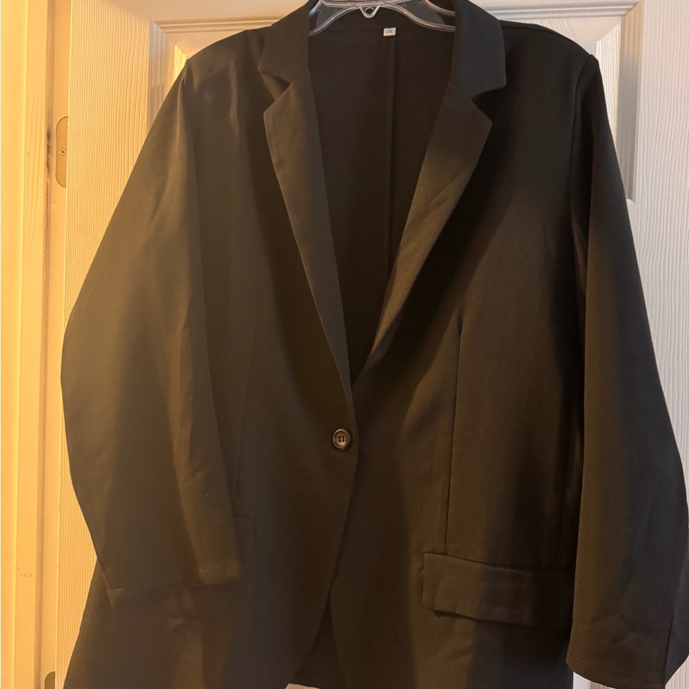 Classic Black Blazer